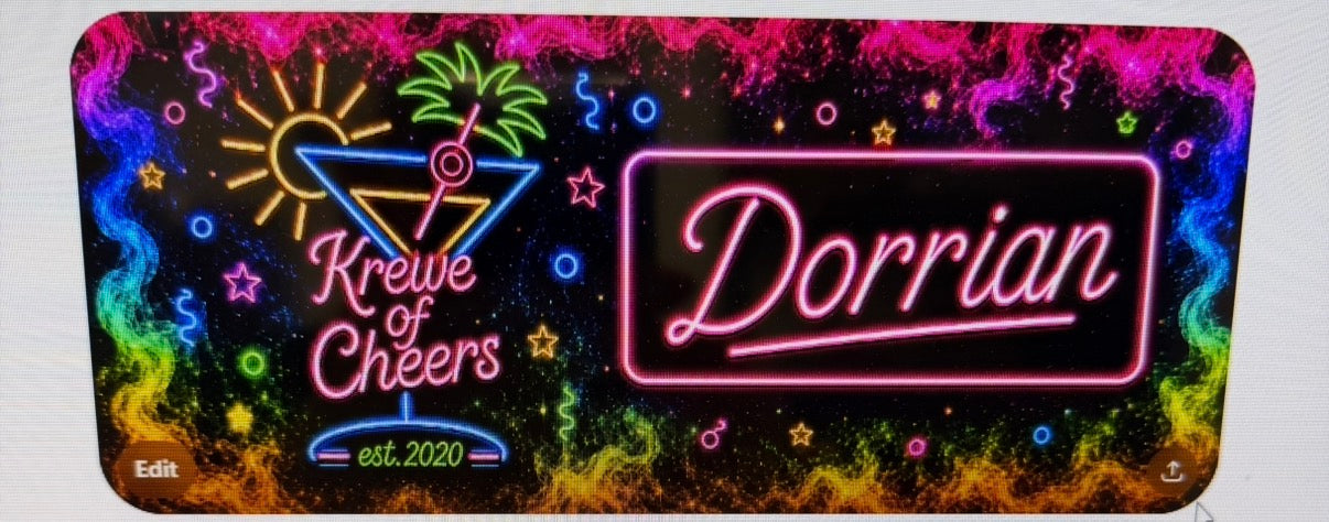 Cheers Name Tag