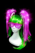 Pink  Lighted Noodle Hair Band